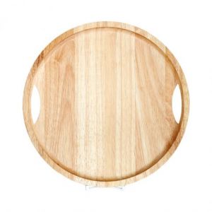 CLIFTON Tray Rubber wood H2xDia29