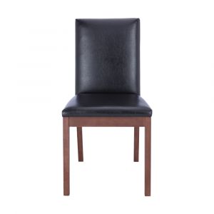 Ghế Ăn Da Bicast HANNAH Màu Nâu W45.2xD54xH88.6Cm