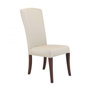 Ghế Ăn Da PVC LORRAINE Màu Kem W44xD57.5xH103.9Cm