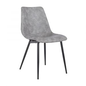 Ghế Ăn Da PU RINA Màu Xám W46xD59xH83Cm