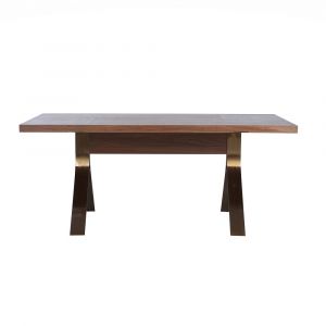 Bàn Ăn Gỗ Công Nghiệp MDF BUDAE/L 180x90x75cm