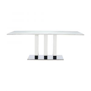 BELGIUM/P/L Artificial Stone Dining Table 200x90x75cm