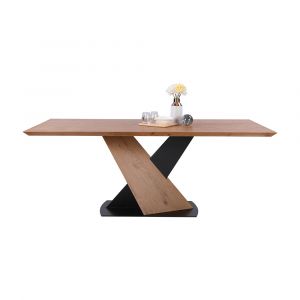 Bàn Ăn Gỗ Ván Dăm VALDUS/L 195x95x76cm