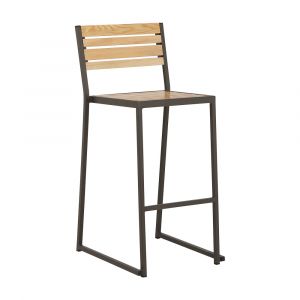 ZETTA/L Outdoor Iron Bar Chair 46x53x103cm