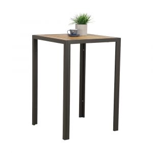ZETTA Outdoor Iron Bar Table/L 70x70x103cm