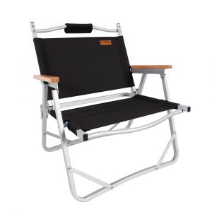 Ghế Dã Ngoại Vải Oxford MOUNT Màu Đen W54xD54xH61Cm