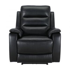 Sofa Chỉnh Điện Da thật RICCARDO Màu Đen W86xD99xH104Cm