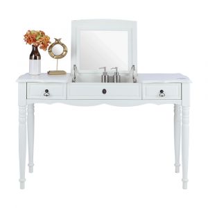 Bàn trang điểm ANASTASIA PLUS + Ghế đôn WT
