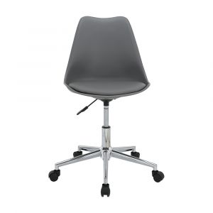 Ghế Văn Phòng Nhựa PP RAMI Màu Xám W59xD56.5xH77Cm