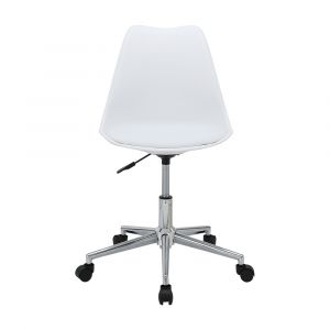 Ghế Văn Phòng Nhựa PP RAMI Màu Trắng W59xD56.5xH77Cm