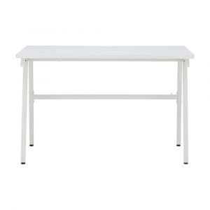 Bàn Làm Việc Gỗ Công Nghiệp ALFA Màu Trắng W120xD60xH75Cm