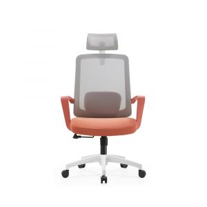 LIONA Synthetic Fiber Office Chair Gray W62xD67xH113 Cm