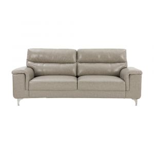 Sofa Băng Da PVC BRONCO Màu Xám W212xD91xH92Cm