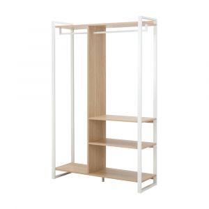 LOFTER Clothes Rack unit 120 cm. NT/WT
