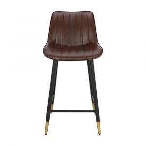 CAMILLA Bar Chair Dark Brown