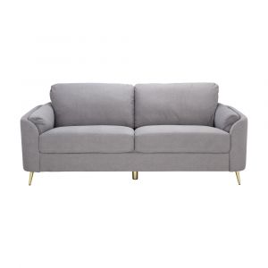 Sofa vải 3 chỗ GARNET màu xám