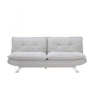 KIMMY Synthetic Fiber Sofa Bed Gray W195xD98xH86Cm