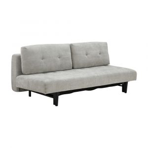 Sofa Giường Vải Micha 3 Chỗ Màu Xám