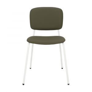 COMMON PU Leather Dining Chair Green W49xD55xH81.5Cm
