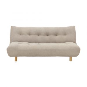 CHLOE Polyester Sofa Bed Beige W189xD102xH88 Cm