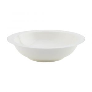 Chén Sứ Xương LA LUNA Màu Trắng W24.5xD24.5xH6.4Cm