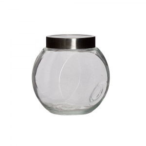 Hộp Đựng Thực Phẩm Thủy tinh K-THOR Màu Bạc W12xD12xH17.5Cm