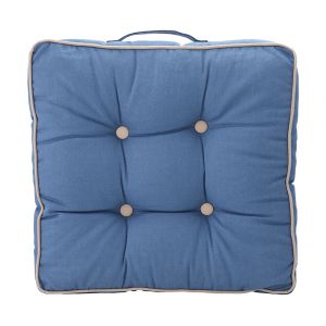 Đệm Ghế Polyester IMMY Màu Xanh W50xD50xH8Cm