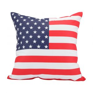 USA FLAG CUSHION 45x45 cm. RD