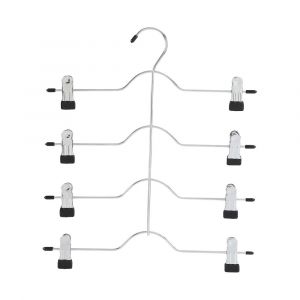 Móc Treo Quần Áo Sắt MARCO Màu Bạc W33.5xD0.4xH39Cm