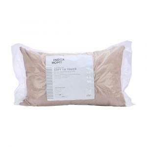 Gối Nằm Polyester ESDAILY-P Màu Nâu W48xD18xH73Cm