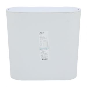 Thùng Rác Nhựa PP ABBY Màu Trắng W32xD14xH30.5Cm