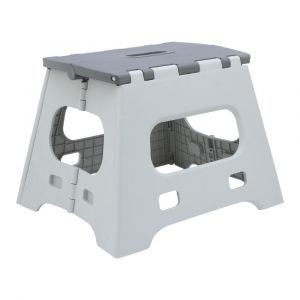 SEPTO/N PP Plastic Folding Step Stool Beige Color W30.5xD21.5xH27 Cm