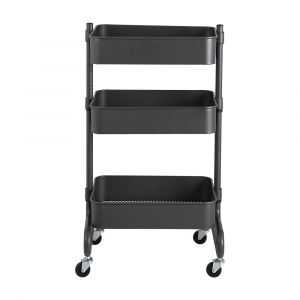 ELVIRO/N 3-Tier storage cart GY
