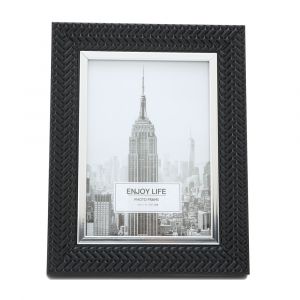 "BATEGO Photo frame 5""x7"" BK/SV"