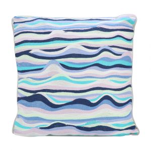 Gối Tựa Vải Cotton MARBY-WAVE Nhiều Màu W45xD45xCm