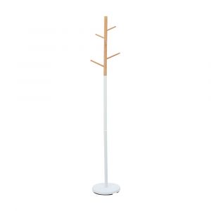 Cây Treo Quần Áo Sắt MODA Màu Trắng W28xD28xH175Cm
