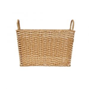 Giỏ Đựng Đồ Nhựa PE BASTA-NEW Màu Gỗ W32xD27xH26Cm