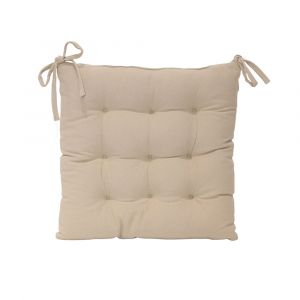 Đệm Ghế Polyester SERA Màu Kem W45xD45xH8Cm