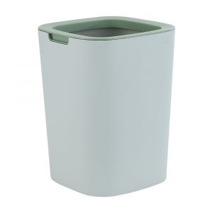 BROOKY PP Plastic Trash Bin Green W23.5xD23.5xH31 Cm