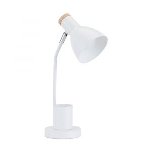 Đèn Bàn Hợp Kim BOSZO Màu Trắng W24xD13xH43Cm