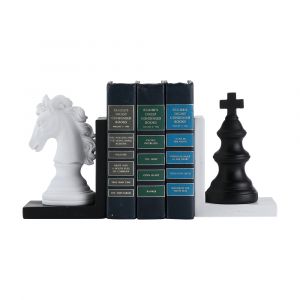 Chặn Sách Cờ Tướng Bookend Trắng