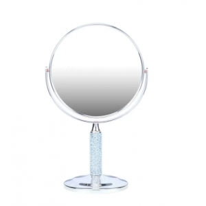 Gương Để B&agrave;n Sắt SWEET M&agrave;u V&agrave;ng Hồng W19xD12xH30Cm