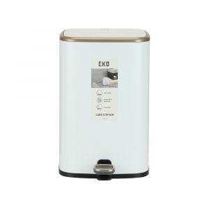 Thùng Rác Sắt PEARL Màu Trắng W23.2xD29.2xH34.8 Cm