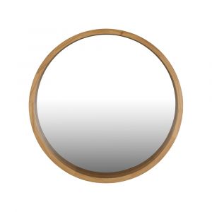 Gương Treo Tường Gỗ Cao Su COCO Màu Gỗ W60xD8xH60Cm