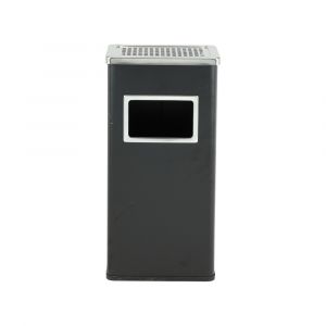 SWAGEN Steel Trash Bin Black W30xD24xH61 Cm
