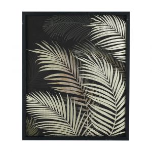 NU Picture+frame+gold foil50x60cm. BK/GD