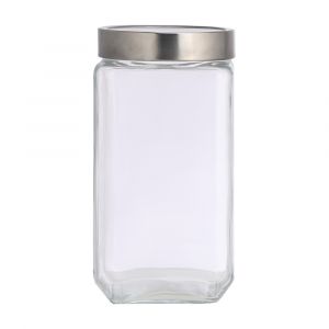 TOPP Clear Glass Food Container W11.3xD11.3xH22.4Cm