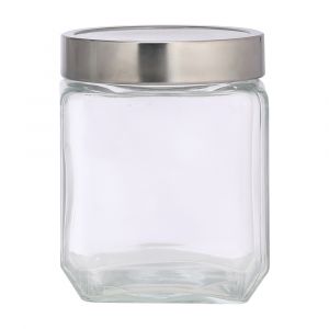 TOPP Clear Glass Food Container W11.3xD11.3xH14.3Cm