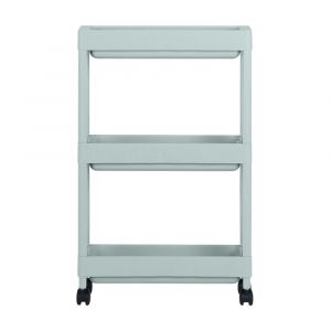 ECO Plastic Bathroom Shelf Green W48xD18xH76 Cm