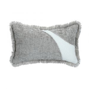 BOHO Cushion 30x50cm GY/WT